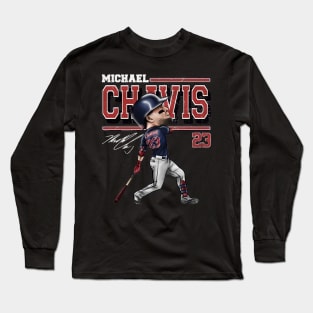 michael chavez cartoon Long Sleeve T-Shirt